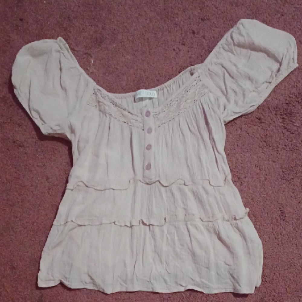 Women's Light Pink Top